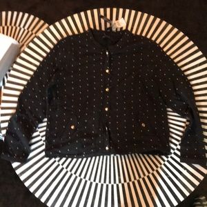 Gold-snapped Sweater/Jacket